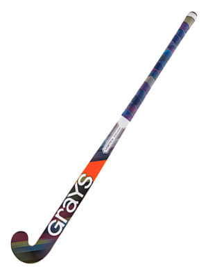 Grays JNR GX-CE Vortex Ultrabow Hockey Stick - Black/Yellow